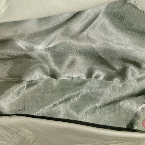 bebe Real Mint Green Leather Jacket - Picture 10 of 16